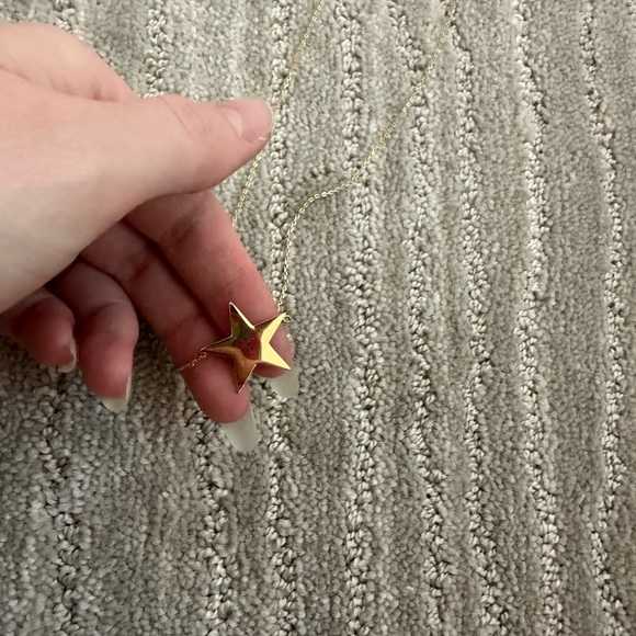 Melinda Maria Gold Star Charm Necklace - Picture 3 of 3